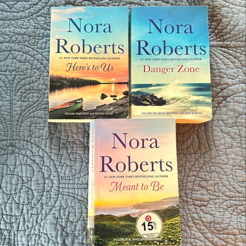 Nora Roberts, lot of 3!