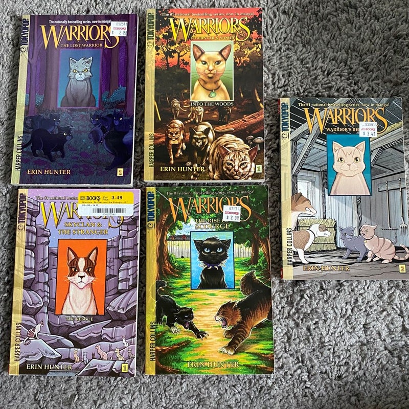 44 Warriors Books (Sets 1-4, Super Editions, Mangas, Lore)