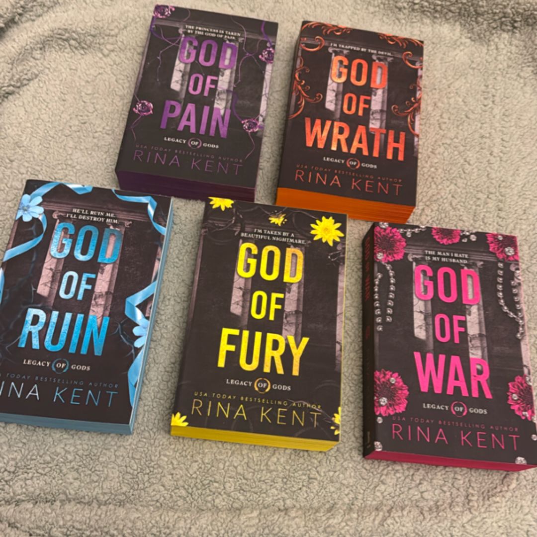 Legacy Of Gods Deluxe Editions (God of Pain, God of Wrath, God of Ruin, God of Fury, God of War)