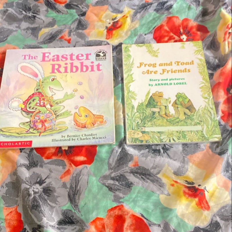 Frog themed Book Bundle