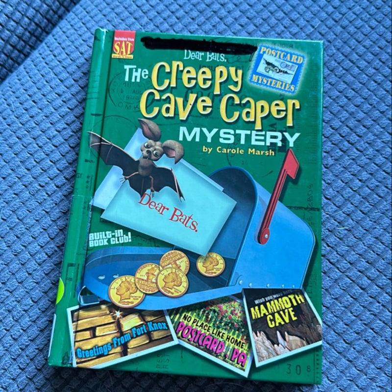 Postcard Mysteries: Dear Bats, the Creepy Cave Caper Mystery