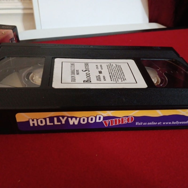 Blood Sisters vintage Vhs 