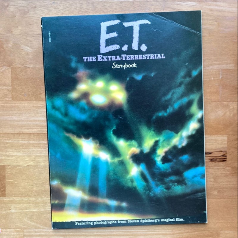 E.T. The Extra- Terrestrial Story book 