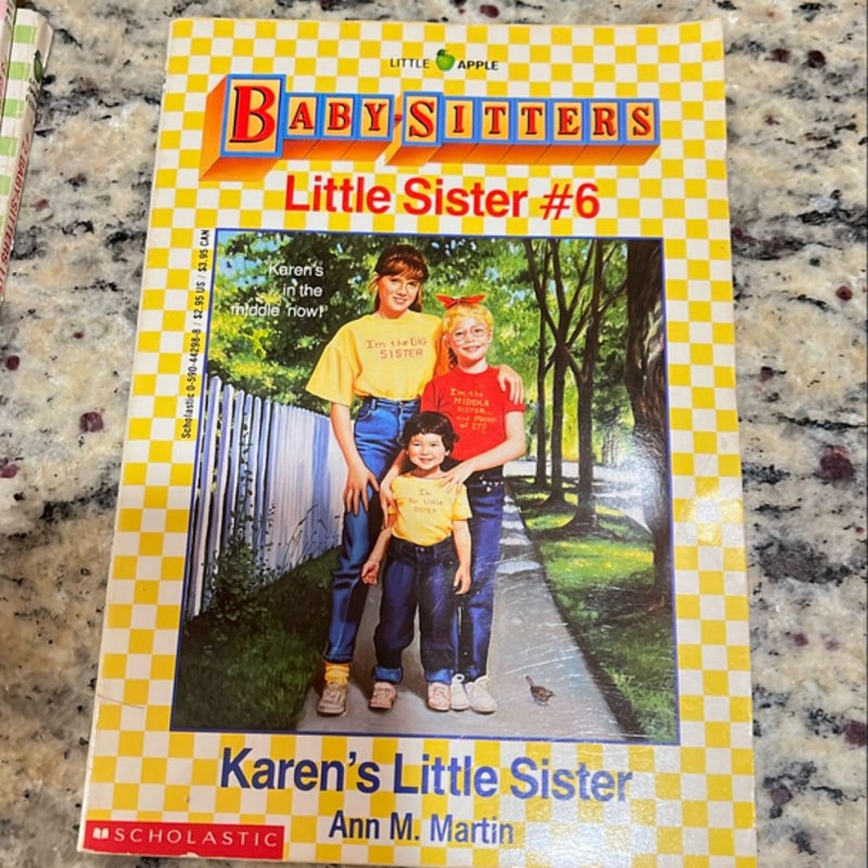 Babysitter little sister bundle of eight books