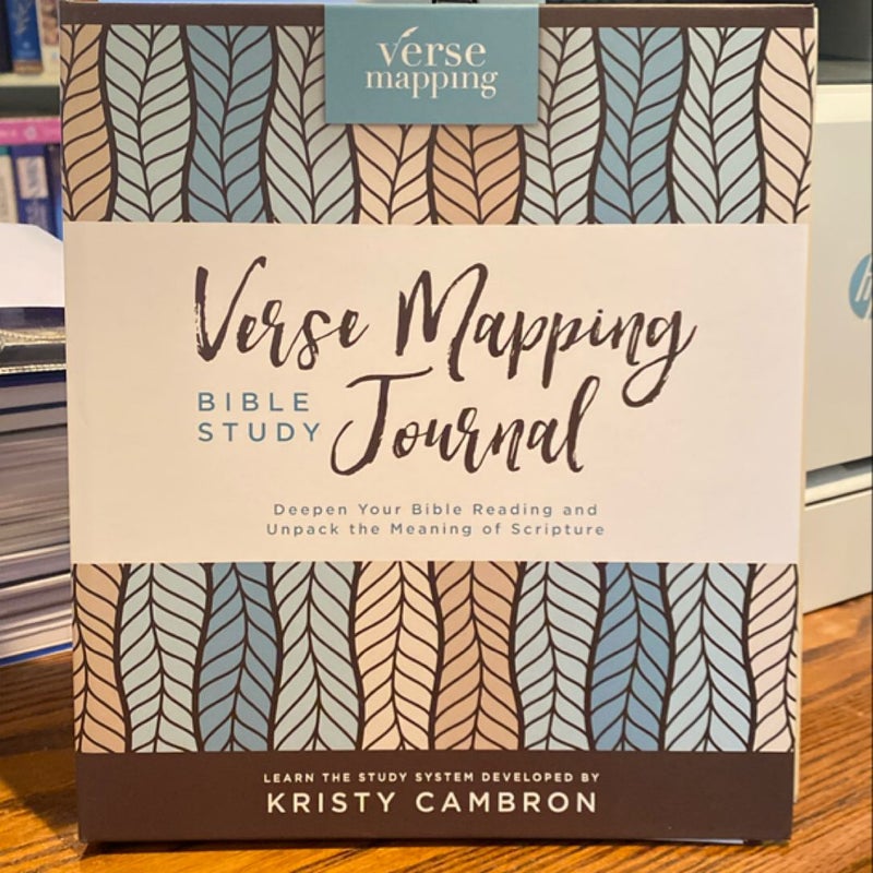 Verse Mapping Bible Study Journal