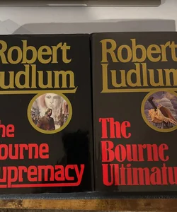 The Bourne Supremacy (signed first edition) and The Bourne Ultimatum (first edition)