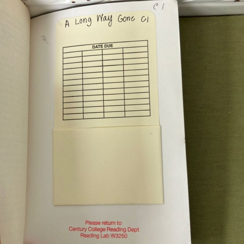 A Long Way Gone