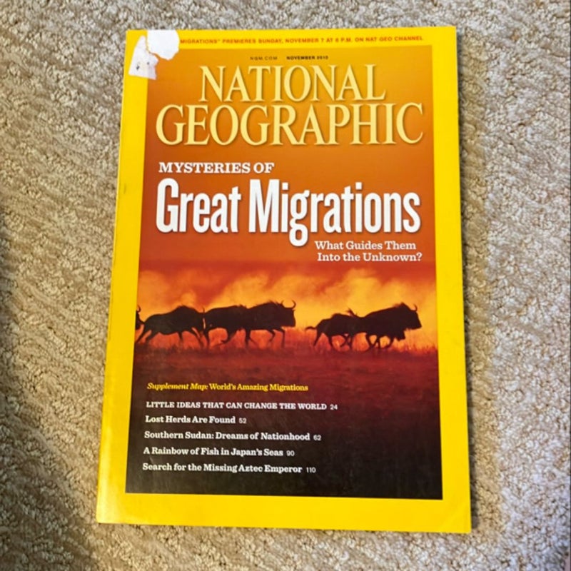 National Geographic November 2010
