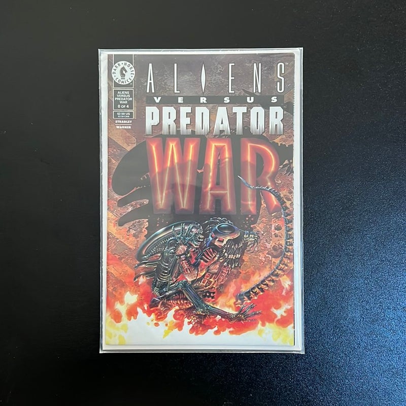 Alien Versus Predator War 0-4 Complete Set