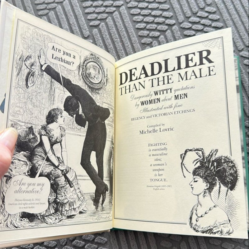 Deadlier Than the Male