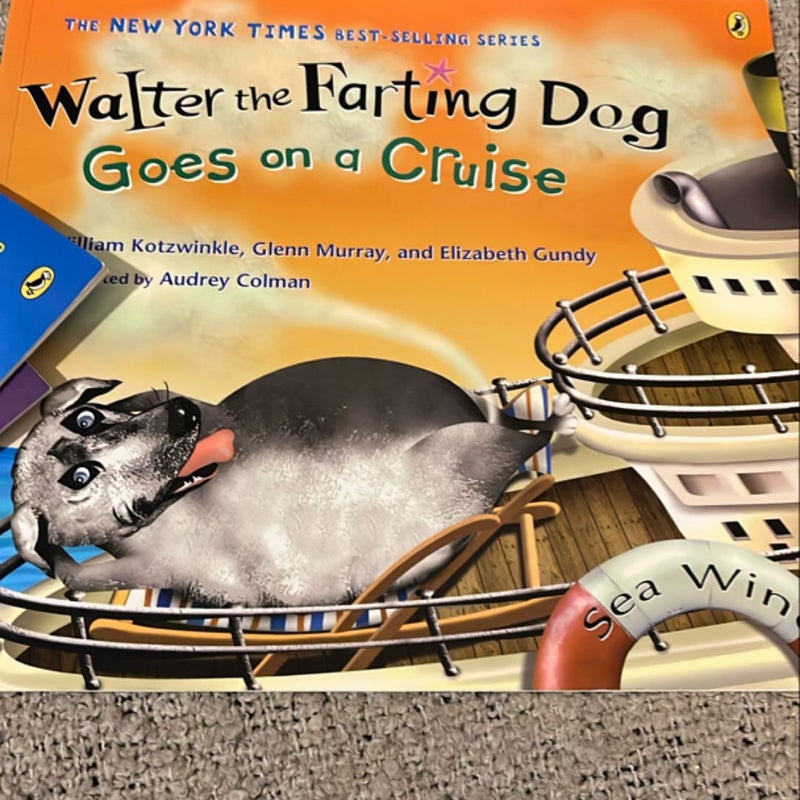 Walter the Farting Dog *4 book bundle