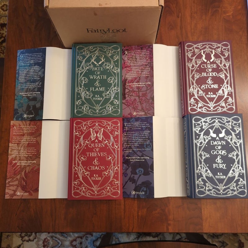 **FAIRYLOOT SIGNED EXCLUSIVE** Fate & Flame Series