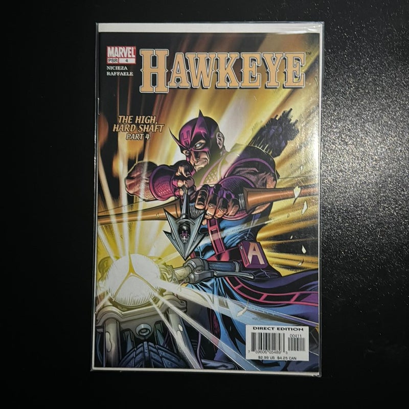 Hawkeye # 4 The High, Hard Shaft Part 4 Marvel Comics