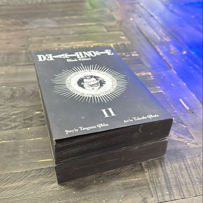 Death Note Black Edition, Vol. 1 and 4