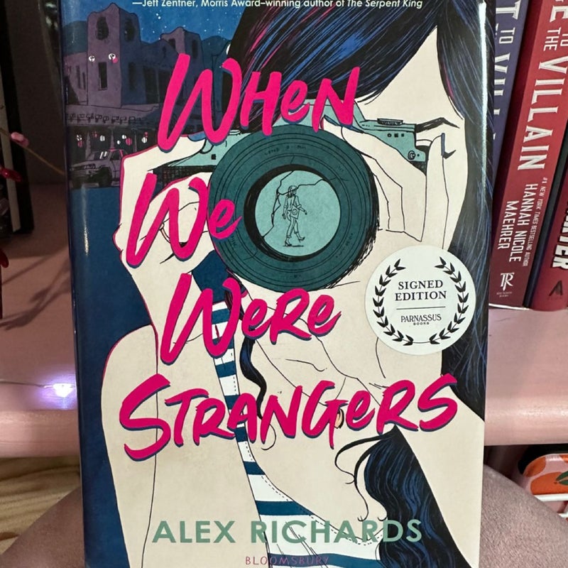We Were Strangers by Alex Richards Hand Signed