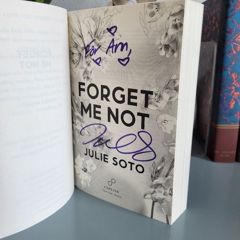 Forget Me Not (Signed)