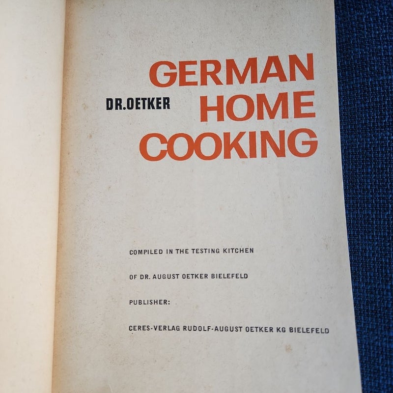 German Home Cooking