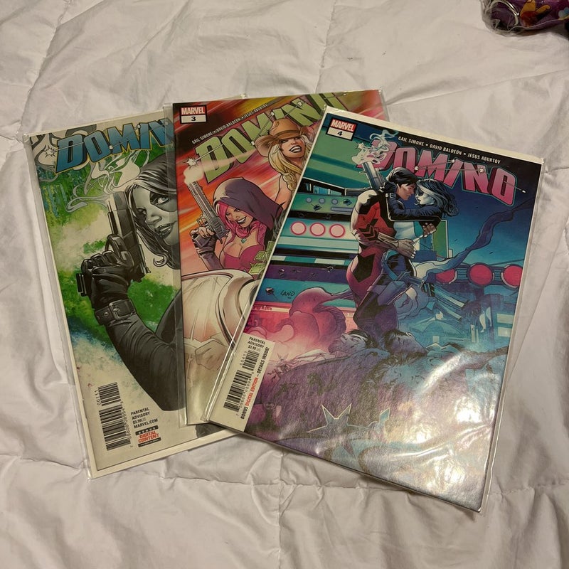 Domino issues 1, 3-4