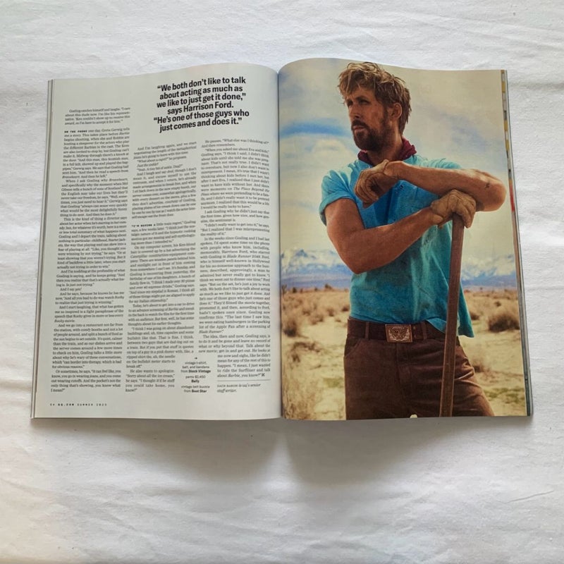 GQ Ryan Gosling “The Return of" Issue Summer 2023 Magazine