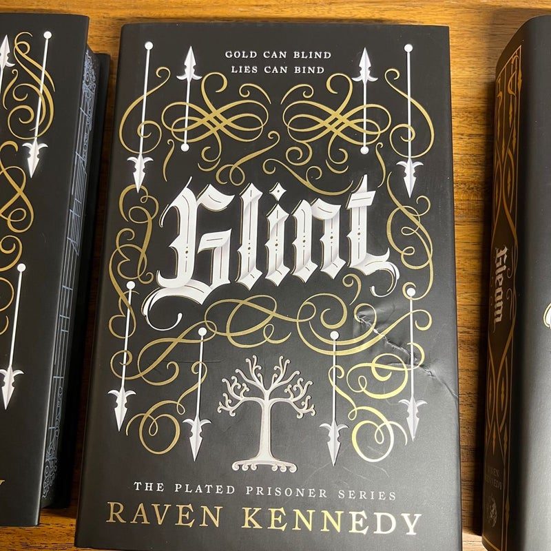 The Plated Prisoner Series FAIRYLOOT SIGNED EDITIONS by Raven Kennedy, Hardcover Pangobooks