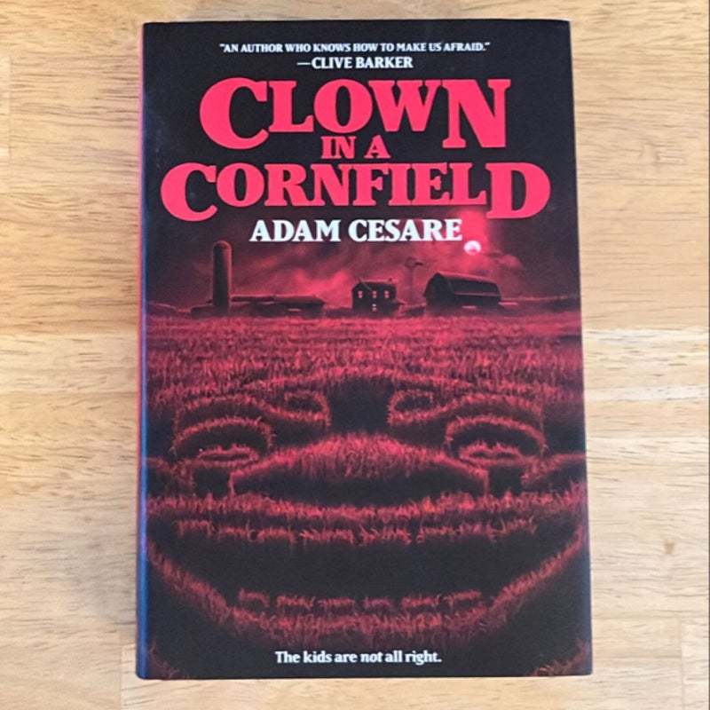 Clown in a Cornfield