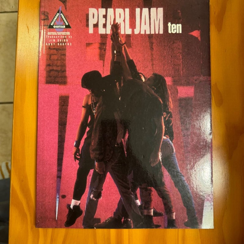 Pearl Jam Sheet Music Book