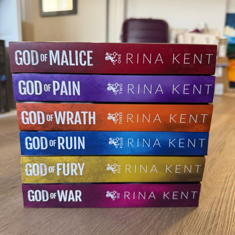 Legacy of Gods OOP paperbacks 1-6 