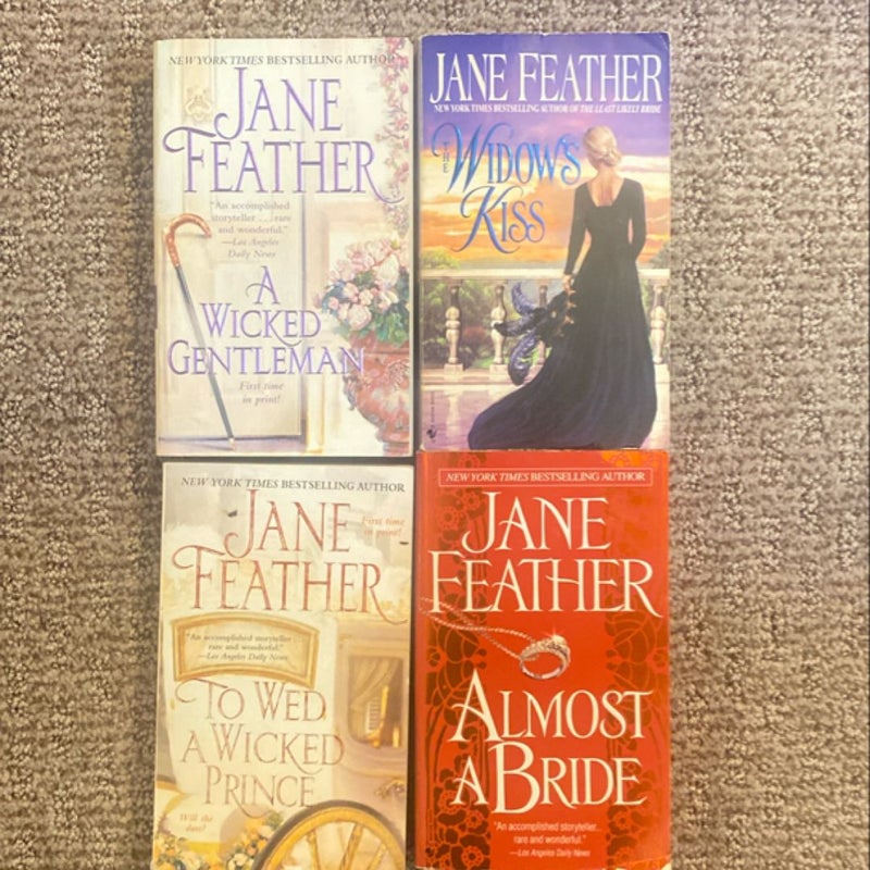 Jane Feather Romance Novels