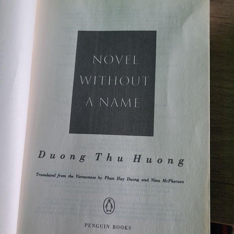 Novel Without a Name