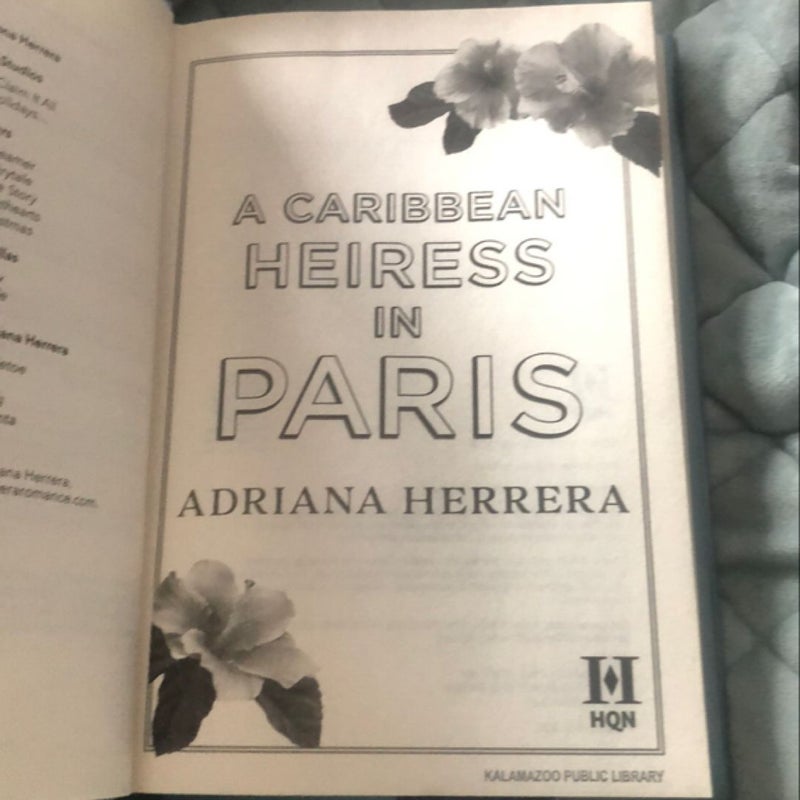 A Caribbean Heiress in Paris