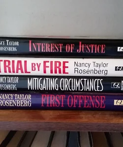 Lot of 4 Hardback Novels by Nancy Taylor Rosenberg