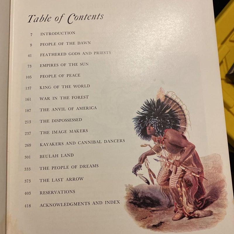 The American Heritage book of Indians