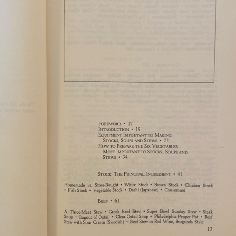 The Complete Book of Soups and Stews