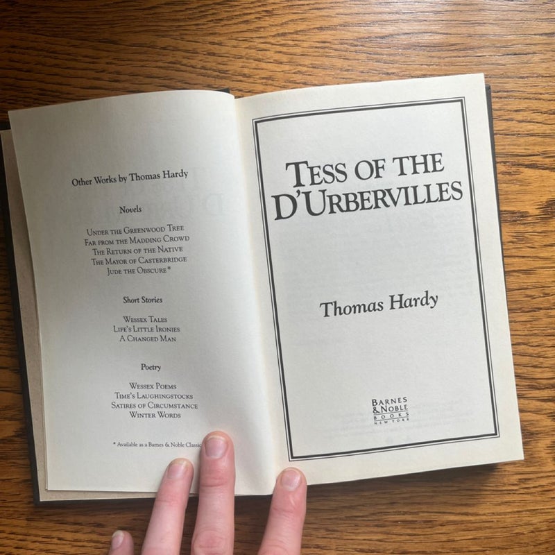 Tess of the D'Urbervilles