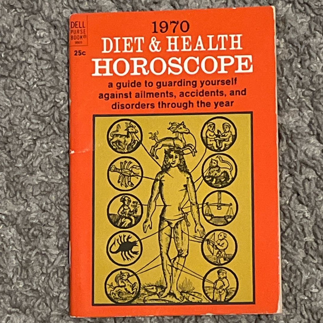 1970 Diet and Health Horoscope by Dell's Magazine, Paperback