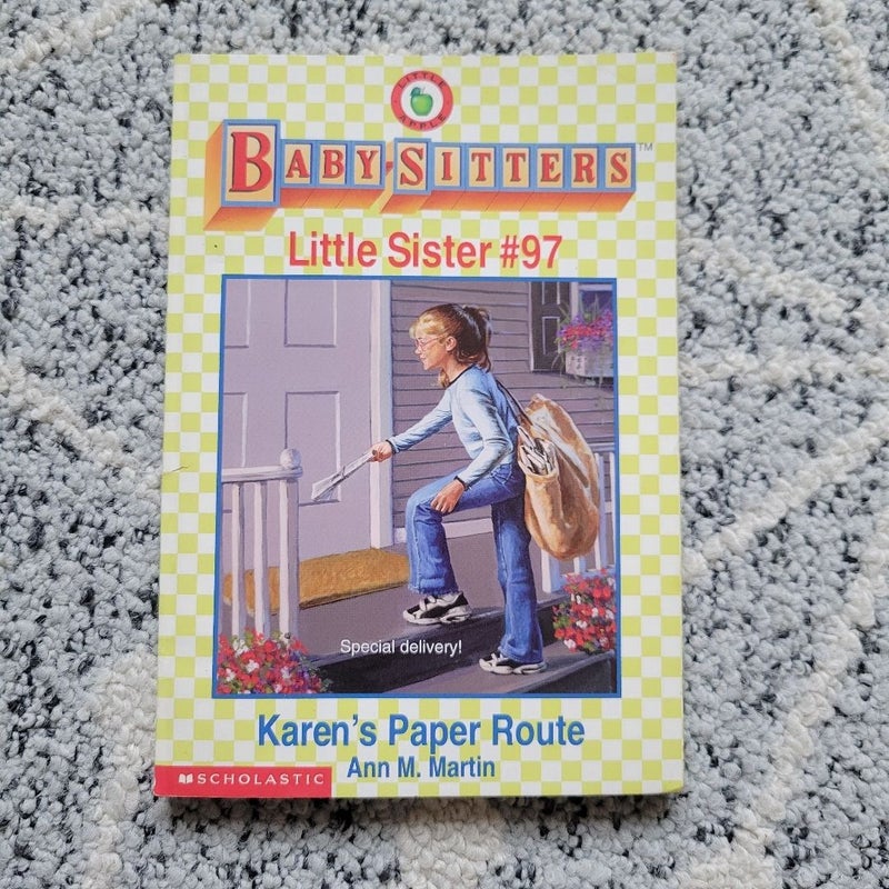 Baby-Sitters Little Sister #97 Karen's Paper Route