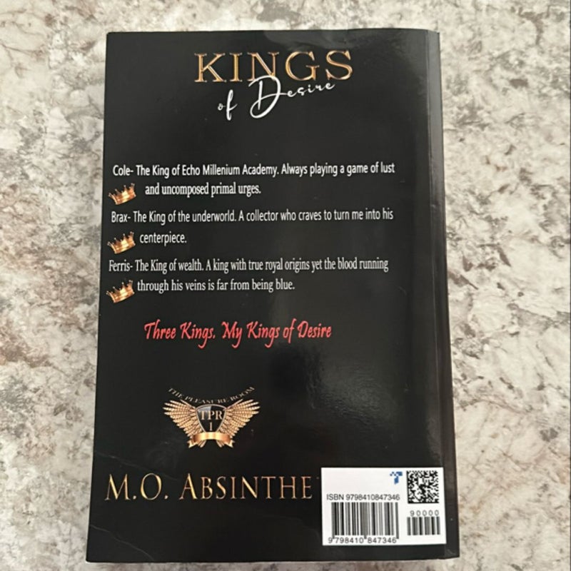 Kings of Desire (Reverse Harem Dark College Bully Romance)