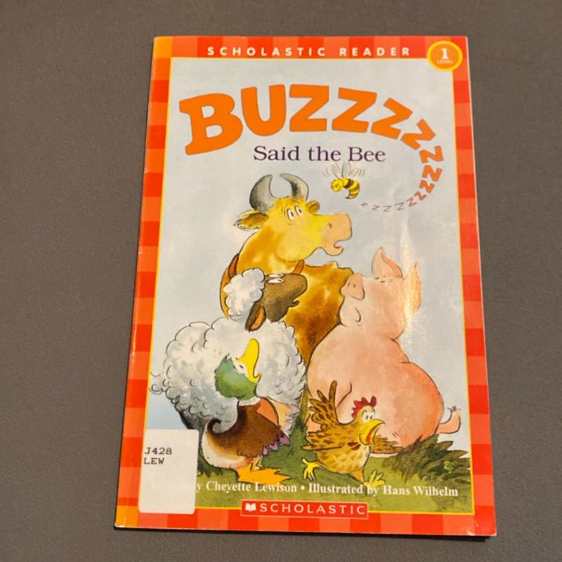 Buzz Said the Bee