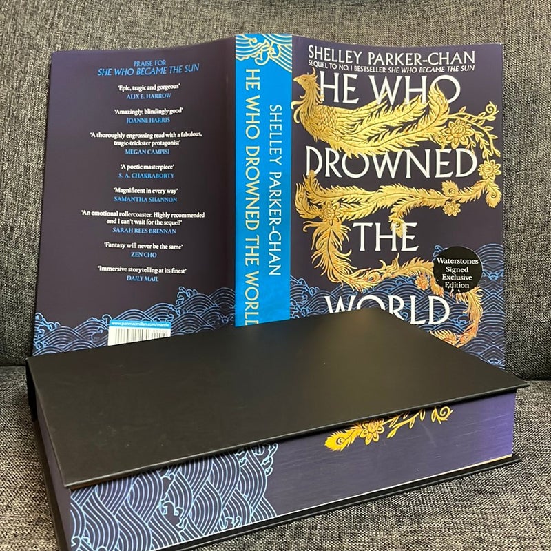 Waterstones Signed Exclusive, Shelley Parker-Chan, He Who Drowned the World