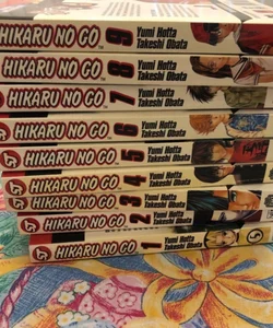hikaru no go manga vol 1-9