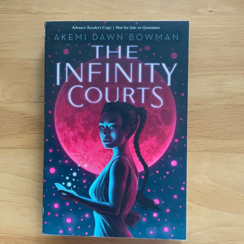 The Infinity Courts (ARC with signed plate)