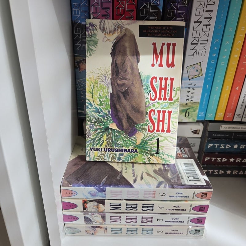 Mushishi incomplete set (vol 1-4, 6)