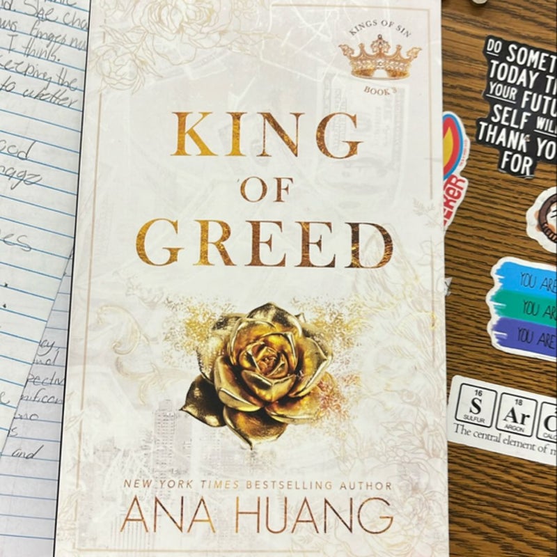 King of Greed (Kings of Sin, 3)