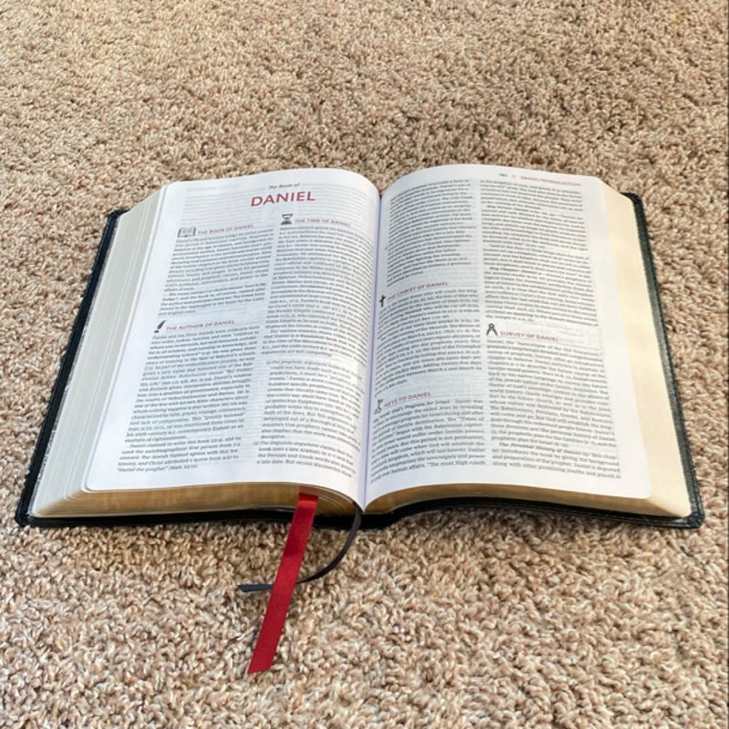 The KJV Open Bible Red Letter Edition [Black]