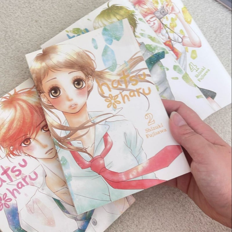 HATSU HARU VOL 1,2,3,4 LOT