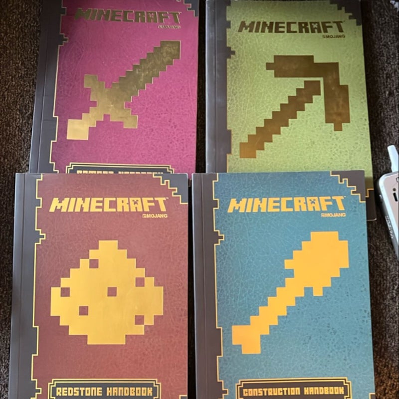Minecraft Handbooks whole set