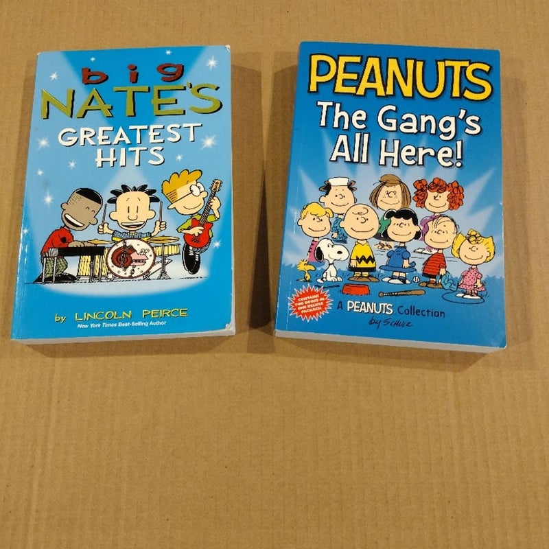 Big Nate's Greatest Hits and Peanuts The Gang's All Here!