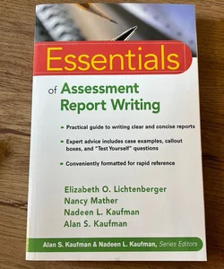 Essentials of Assessment Report Writing