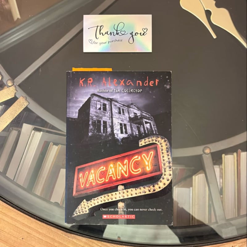 Vacancy by K. R. Alexander