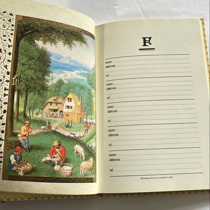 Medieval Gardens Address Book